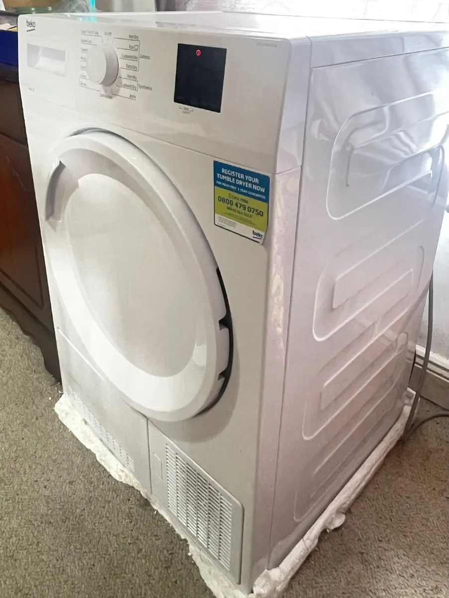 Beko Condenser Dryer 8 Kg Very Good Condition Cork - Image 2