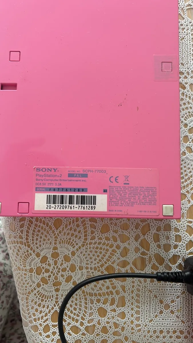 Rare pink play station bundle - Image 1
