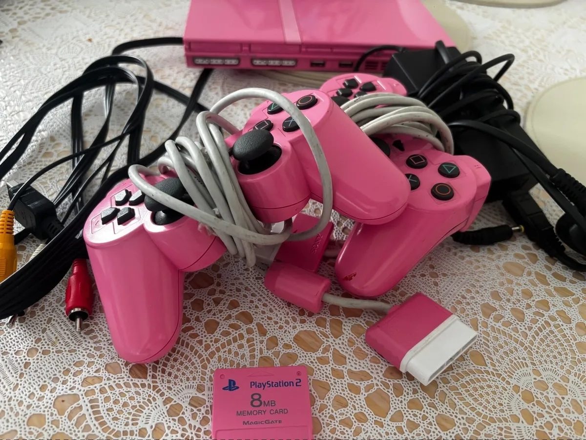 Rare pink play station bundle - Image 3