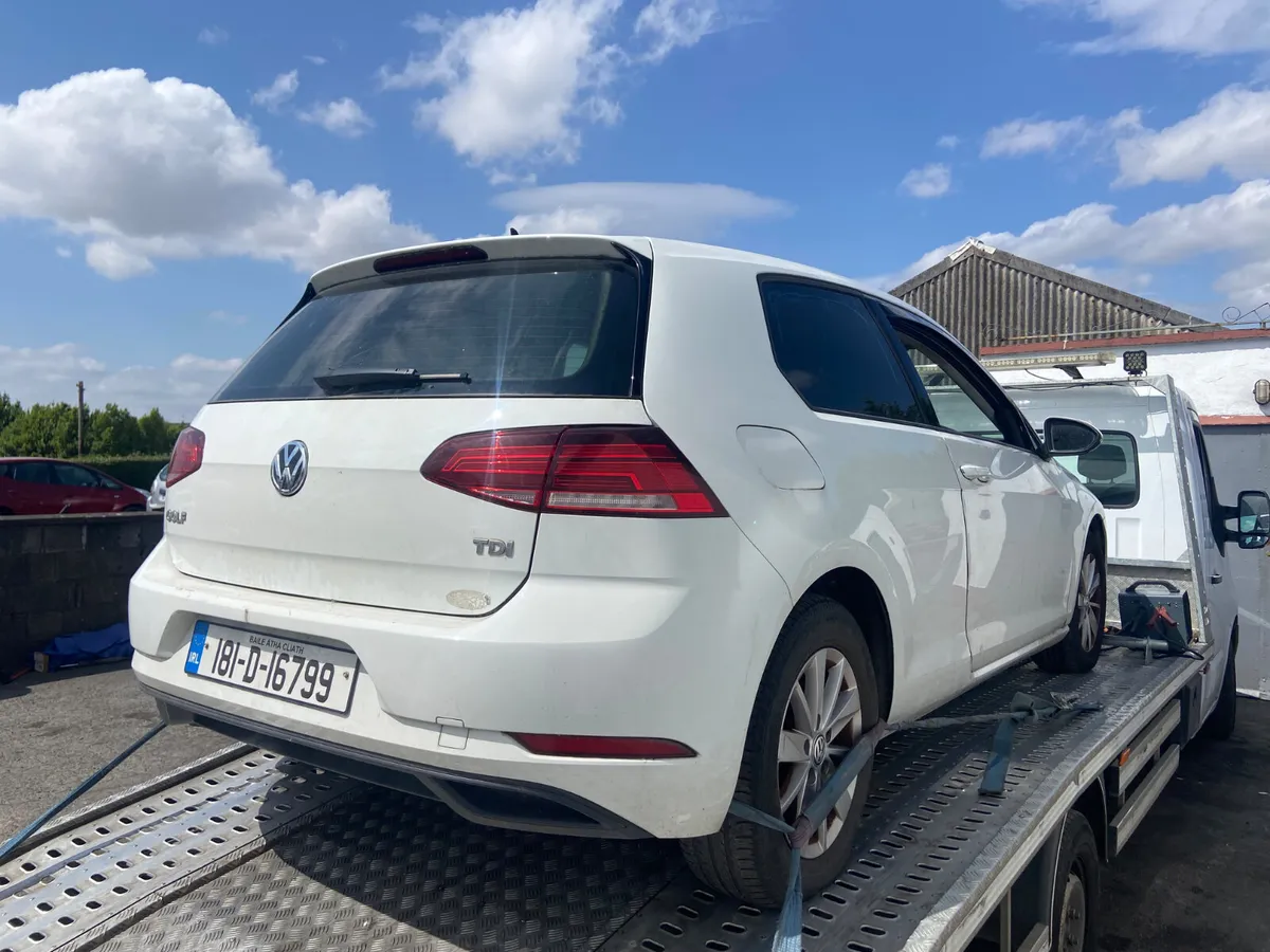 2018 Volkswagen Golf van engine trouble - Image 2