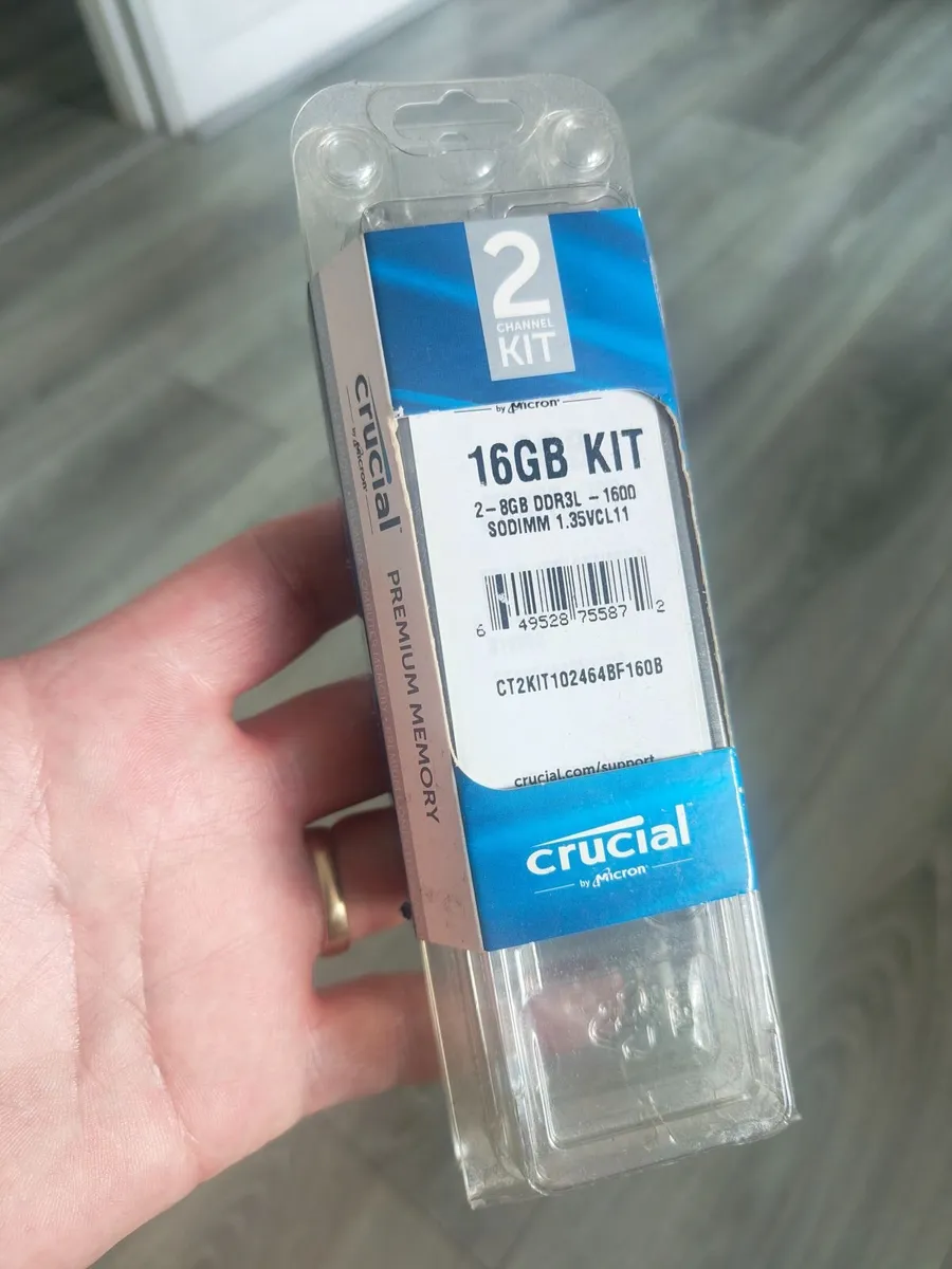 Brand New Crucial 16GB KIT - Image 3