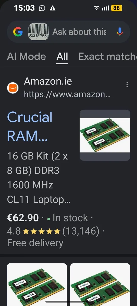 Brand New Crucial 16GB KIT - Image 4
