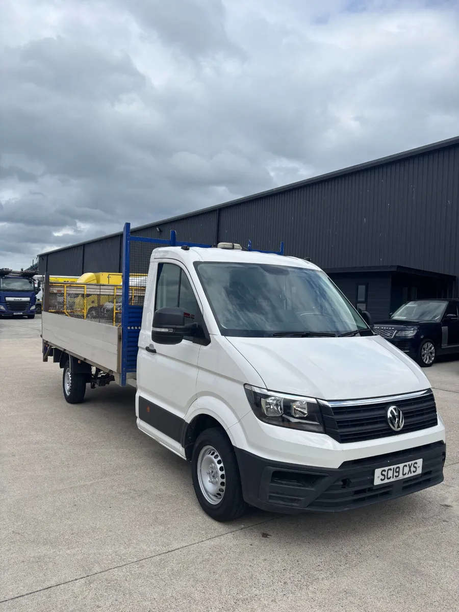 2019 Volkswagen Crafter Dropside with Tail Lift - Image 1