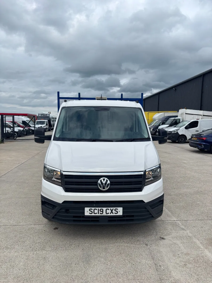 2019 Volkswagen Crafter Dropside with Tail Lift - Image 2