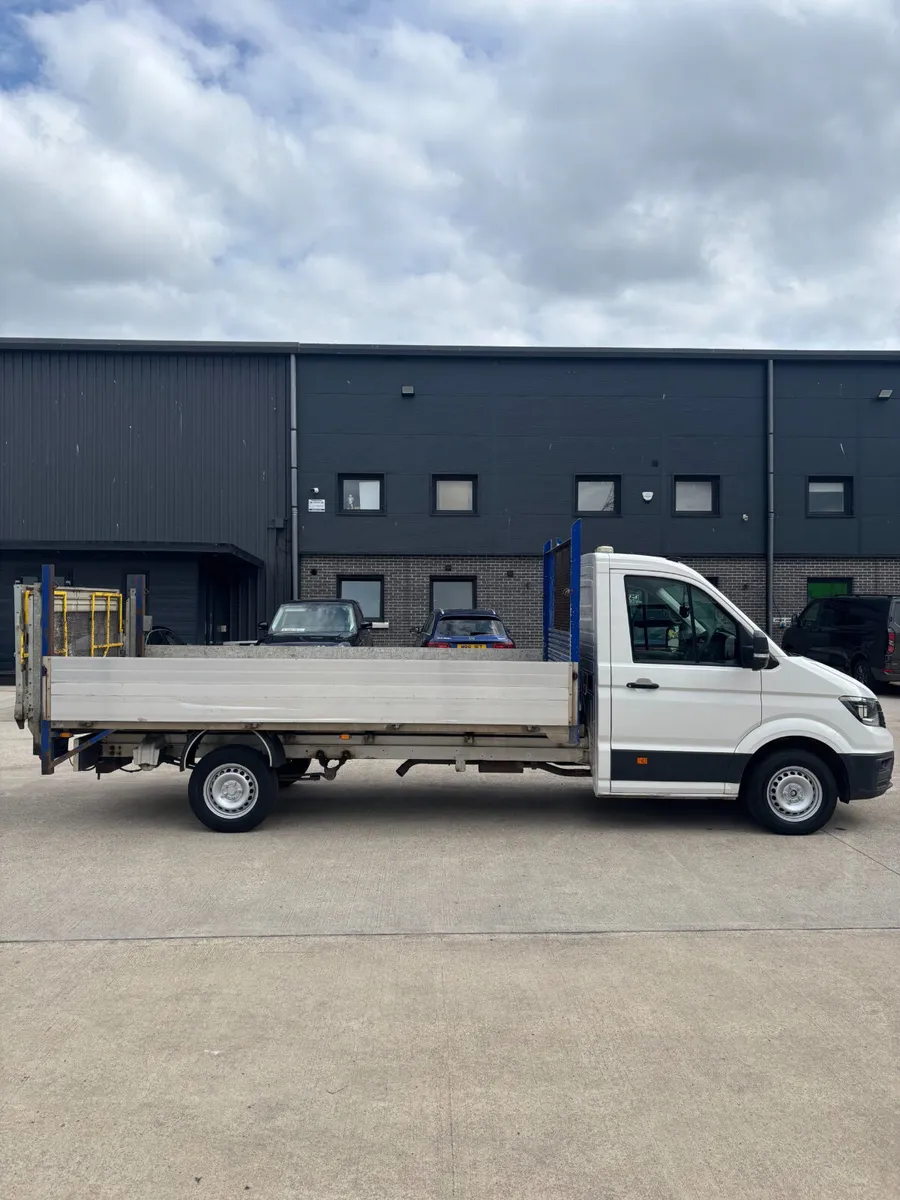 2019 Volkswagen Crafter Dropside with Tail Lift - Image 3
