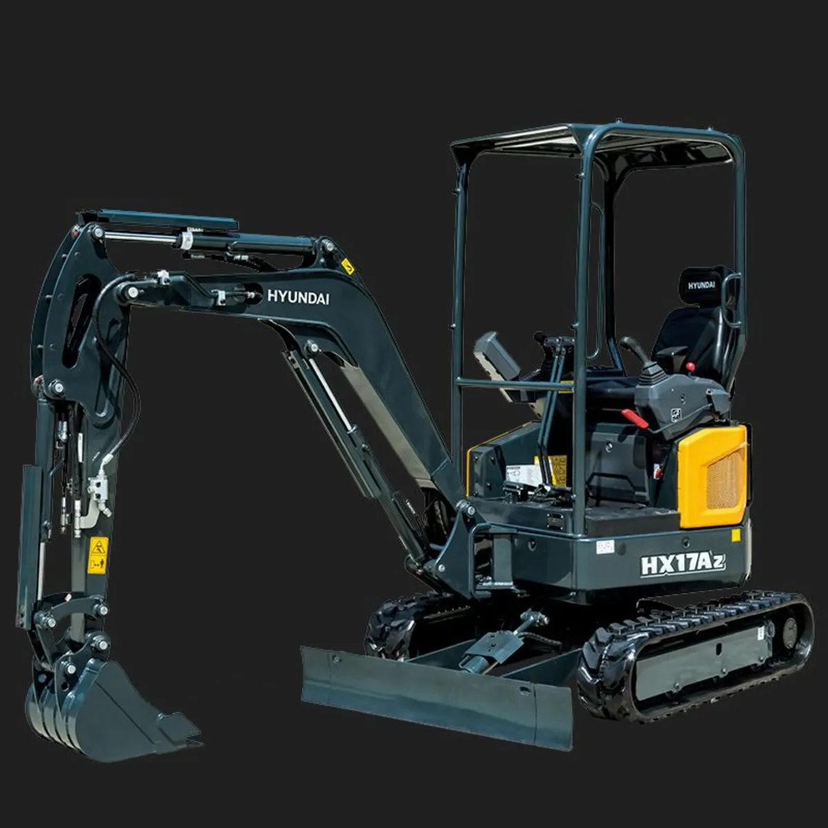 Hyundai Mini Excavator HX17 AZ  New & Unused (2025 - Image 3