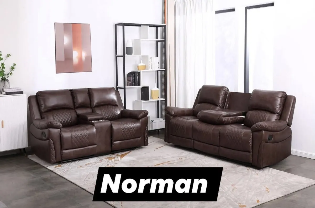 Brand new  norman 3 plus 2 recliners reduced - Image 1