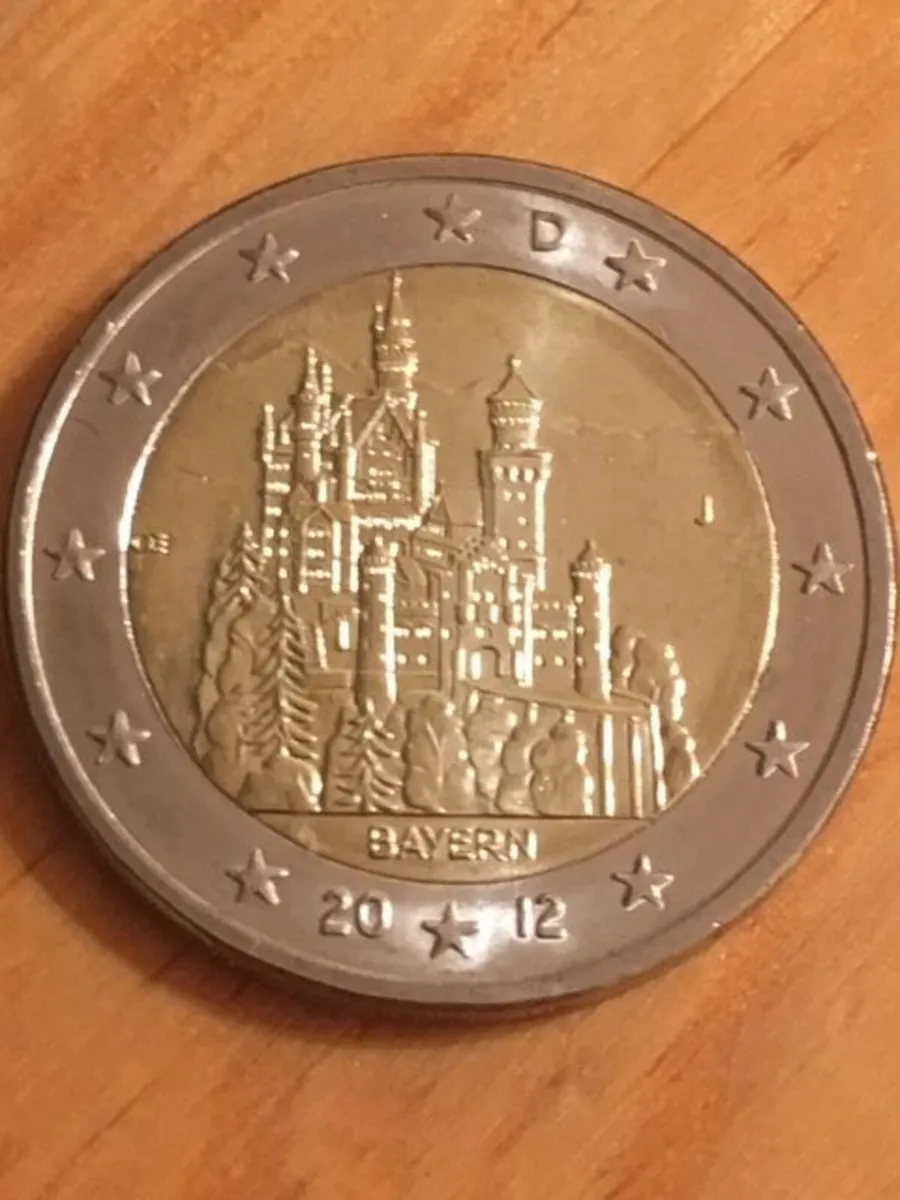 German Commemorative 2 Euro Coins - 4 Euros Each - Image 1