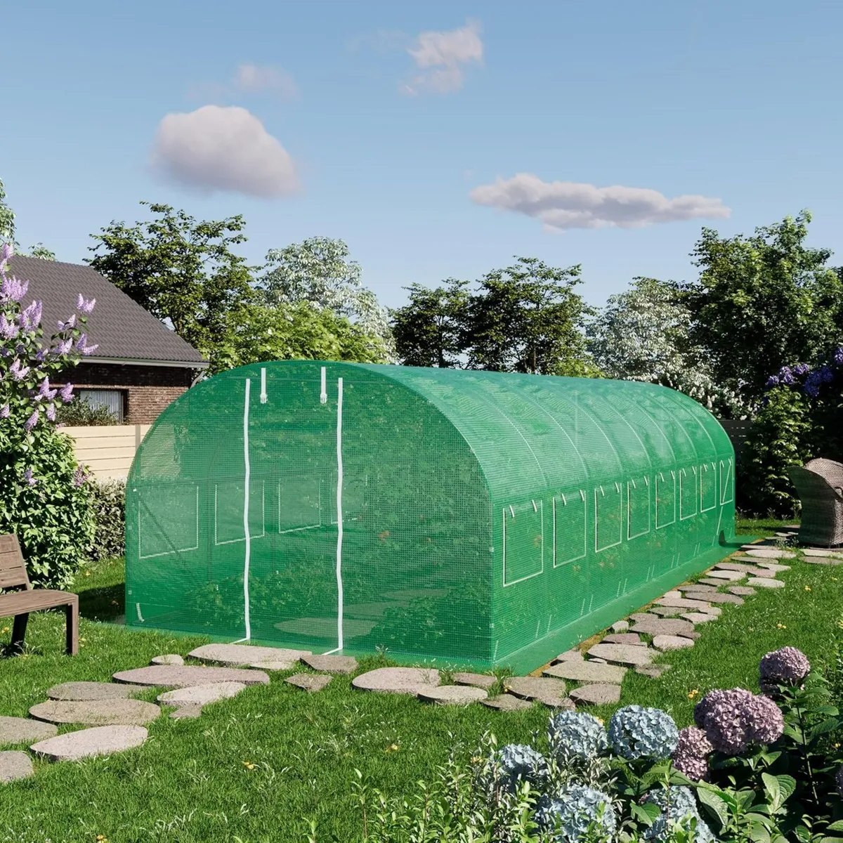 New Polytunnel 3m x 4m Free Delivery - Image 1