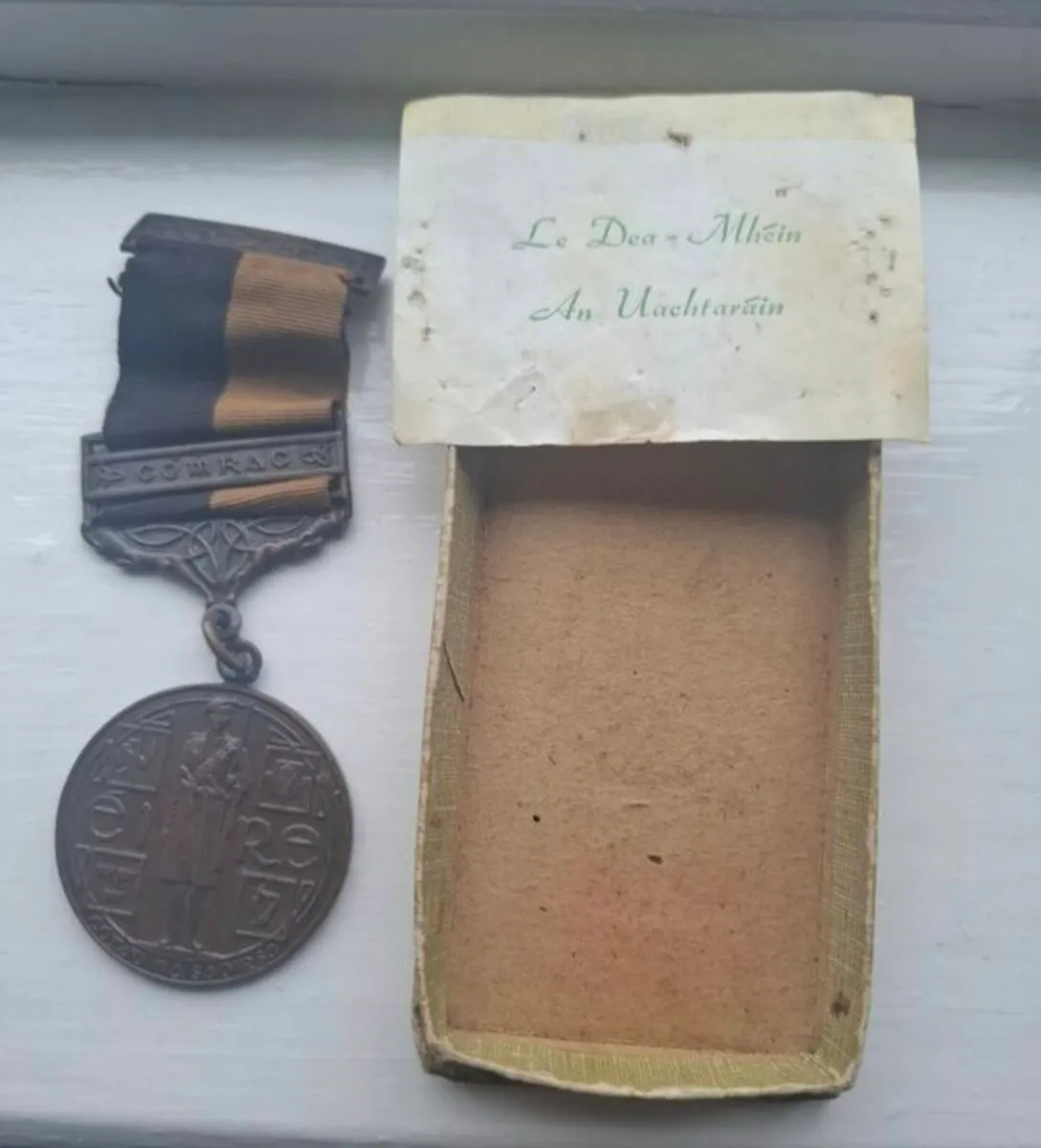 Irish War of Independence Medal with Cormac bar - Image 1