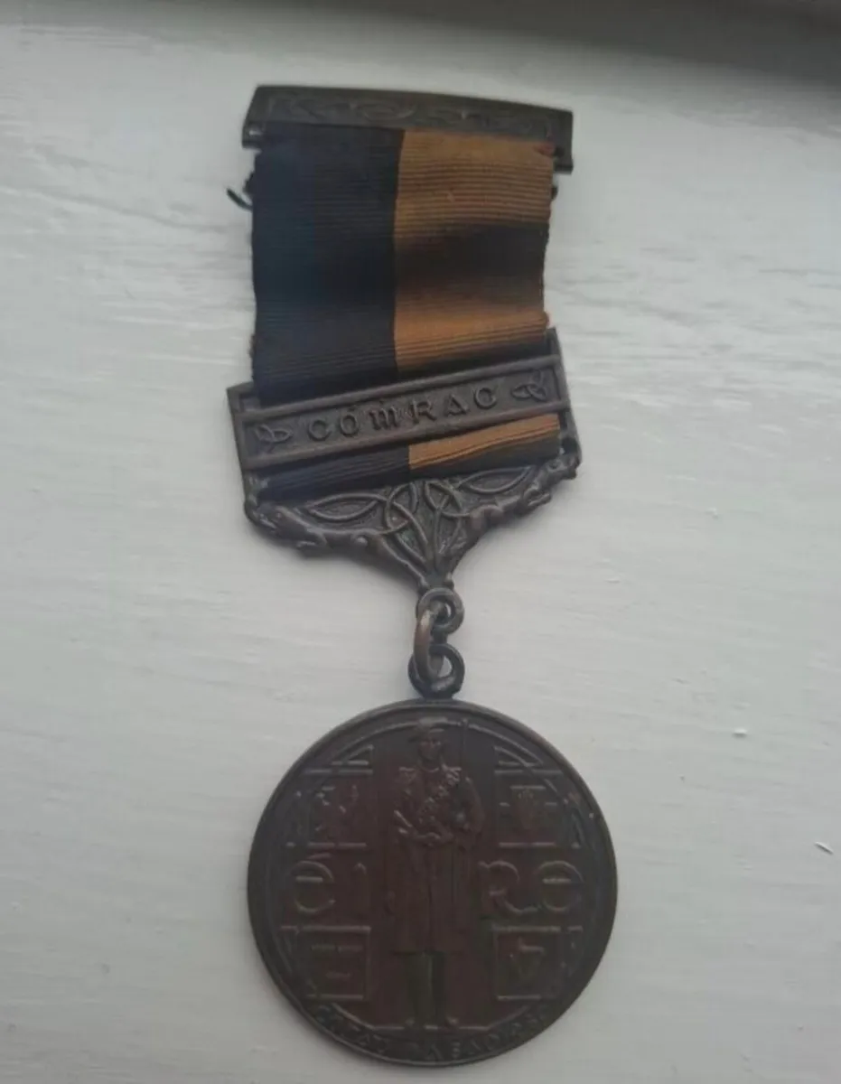 Irish War of Independence Medal with Cormac bar - Image 2
