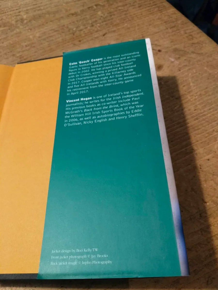 Gooch The Autobiography. Colm Cooper.
Hardback boo - Image 4