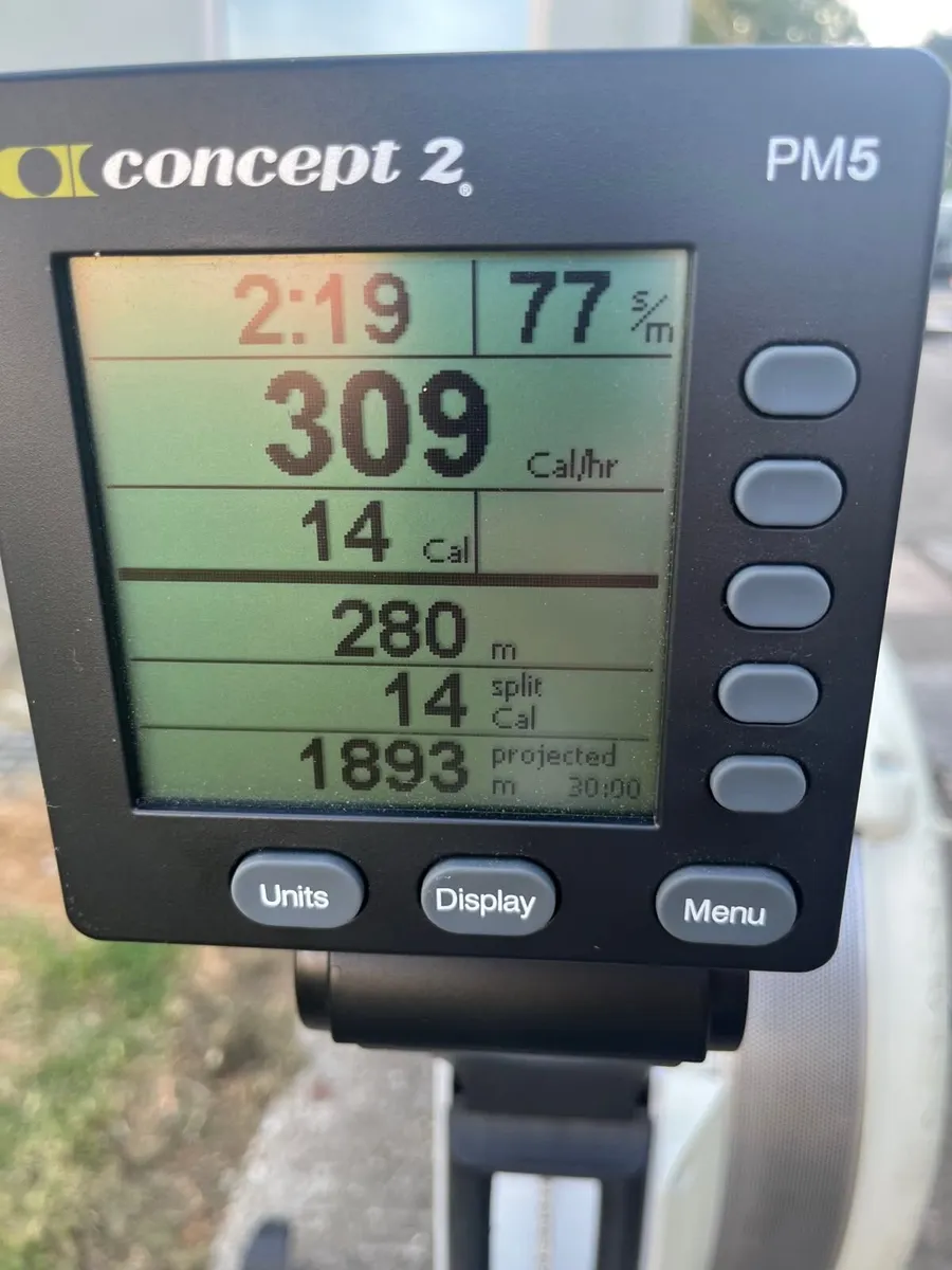 Concept 2 rowing machine - Image 2