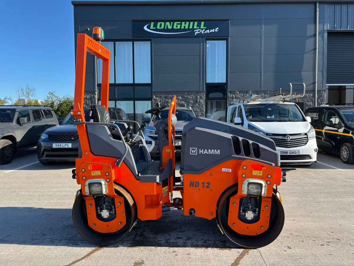 2024 HAMM HD12VV TWIN DRUM ROLLER - Image 4