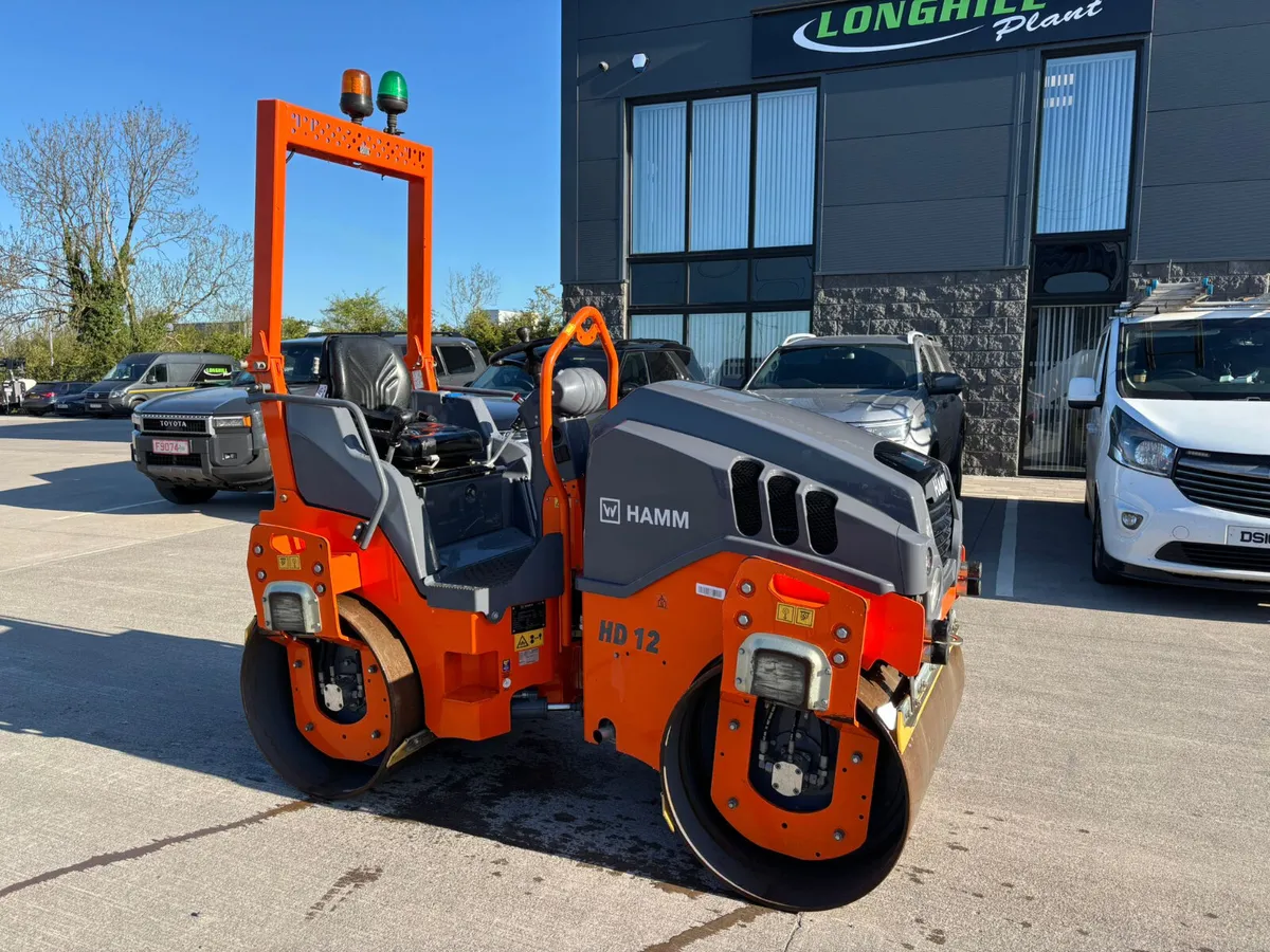 2024 HAMM HD12VV TWIN DRUM ROLLER - Image 1