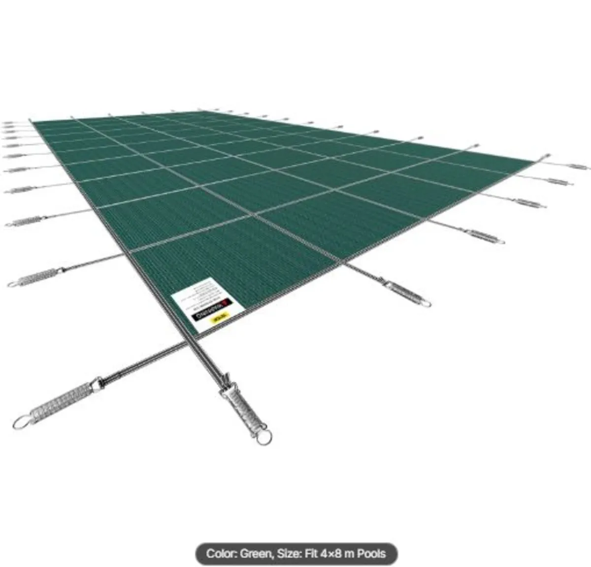 Rectangular Safety Mesh Swimming Pool Cover 4.27 - Image 4