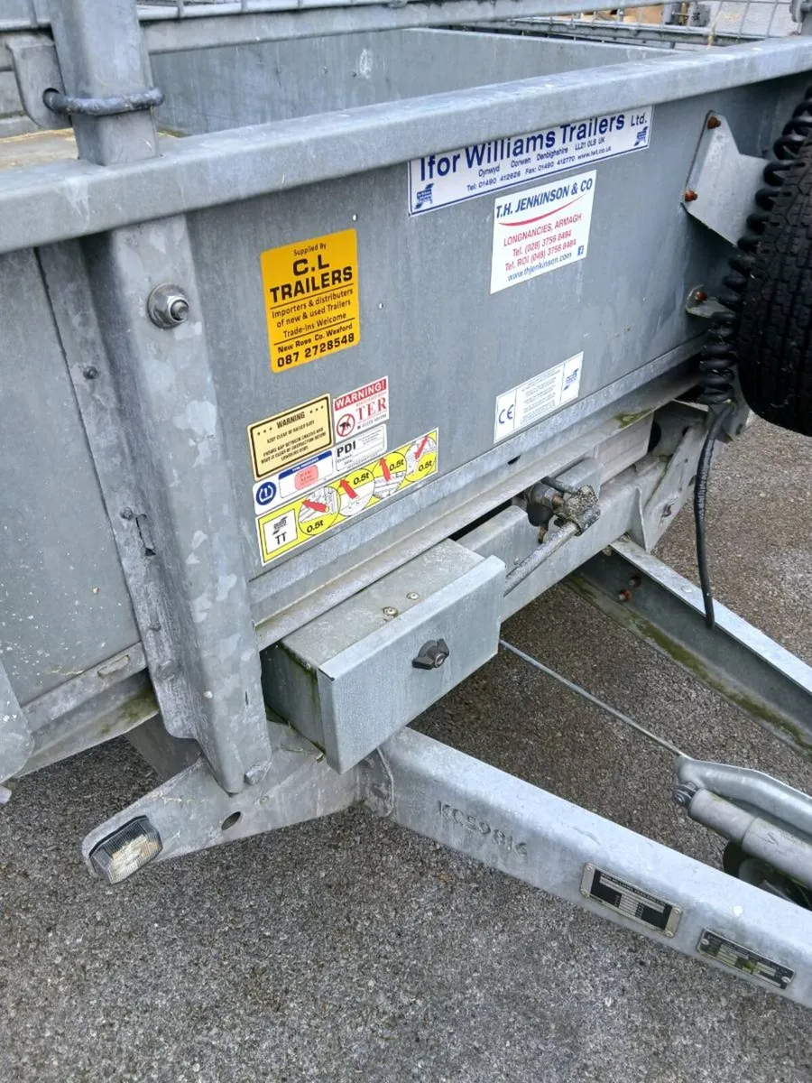 Tipper trailer 8x5 ifor williams - Image 2