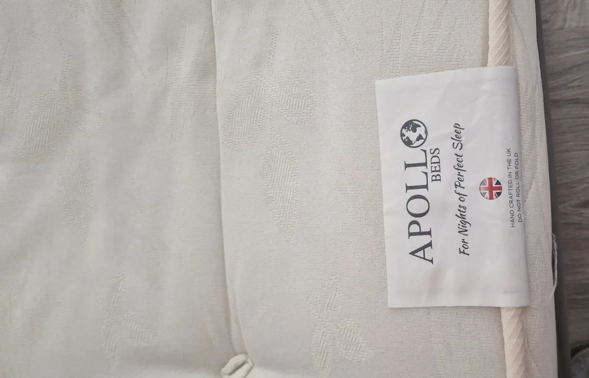 Double Bed Mattress and Divan - Image 2