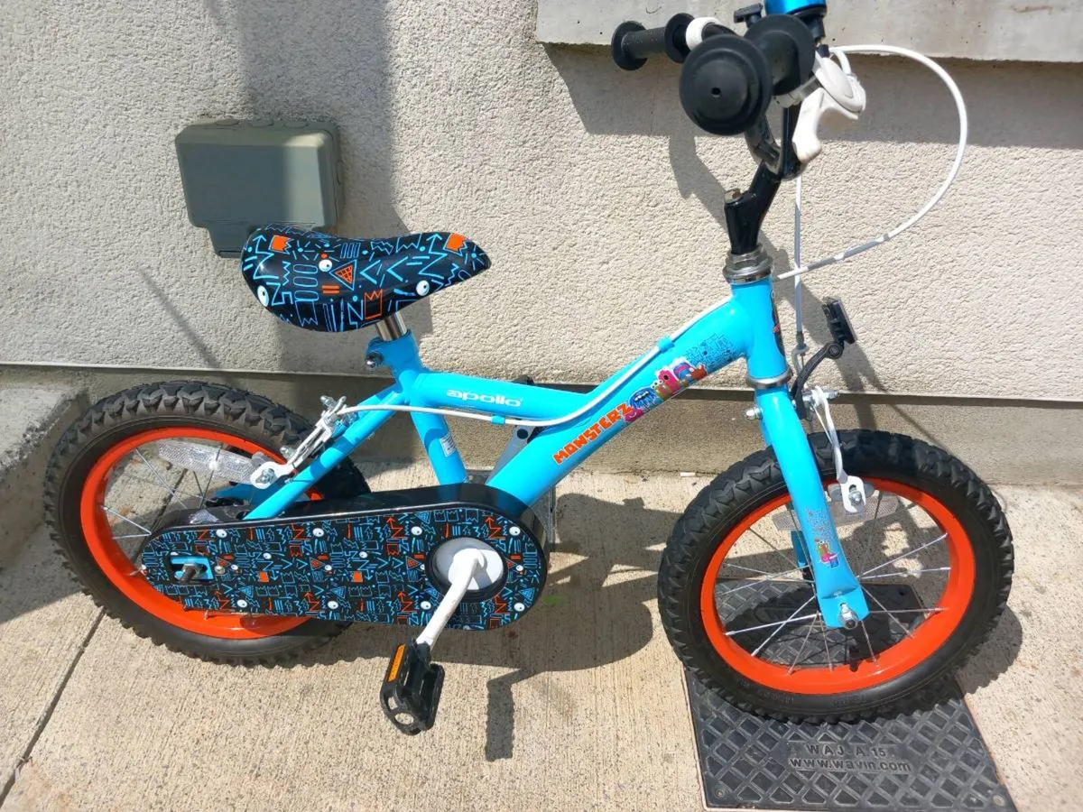 Kids monsterz bike size 14 inch wheels - Image 2