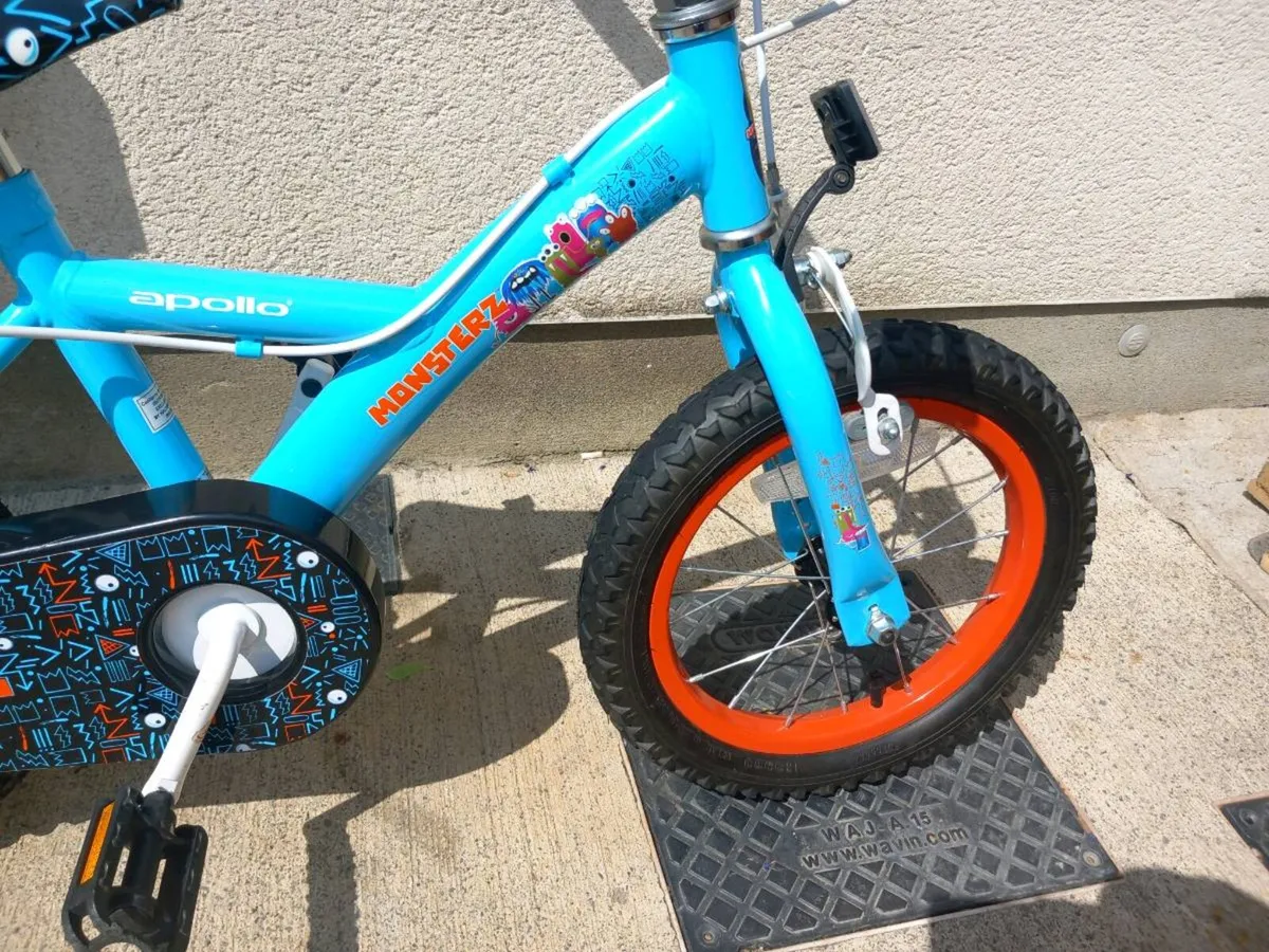 Kids monsterz bike size 14 inch wheels - Image 4
