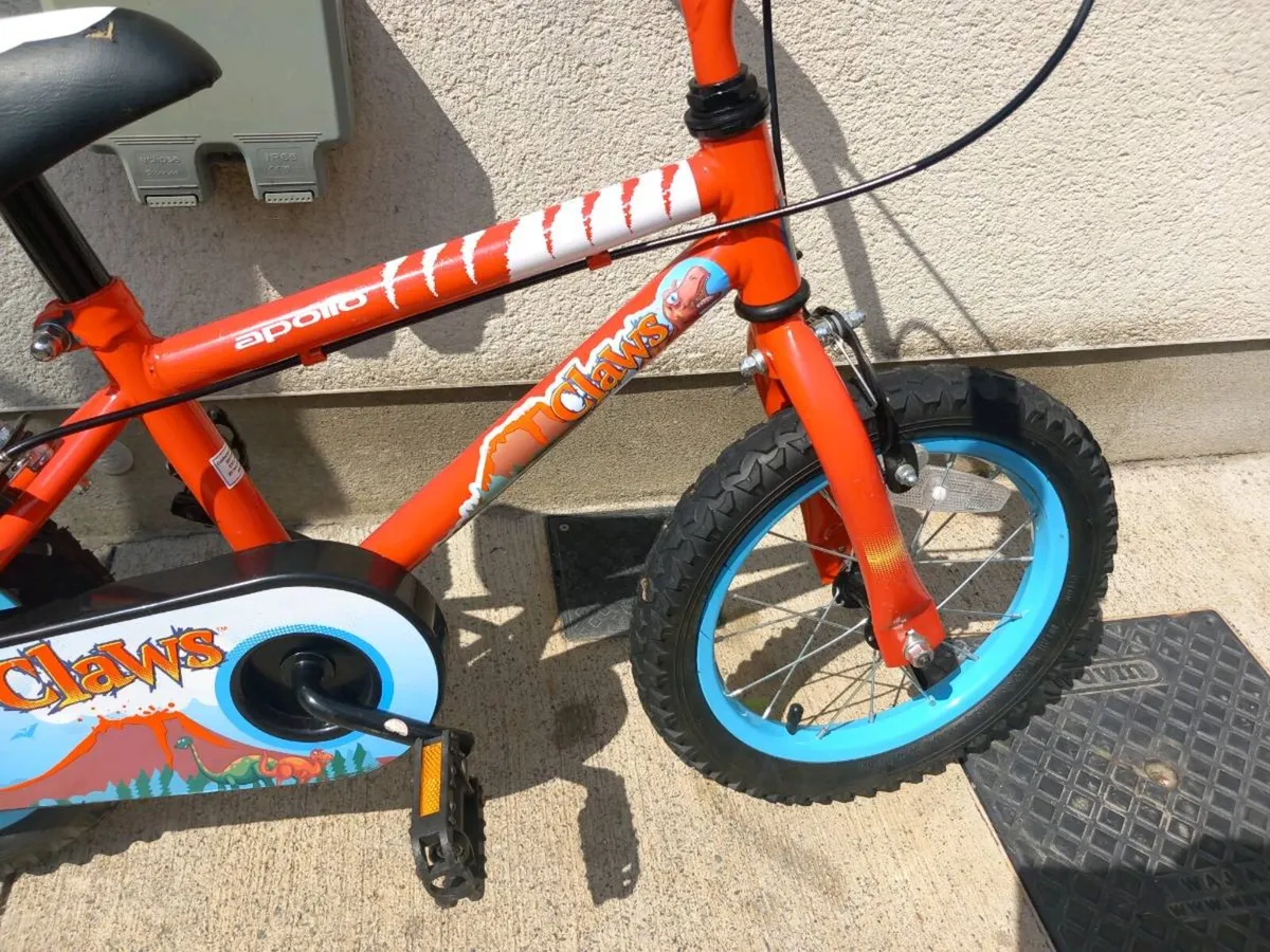 Kids apollo claws bike size 14 inch wheels - Image 4