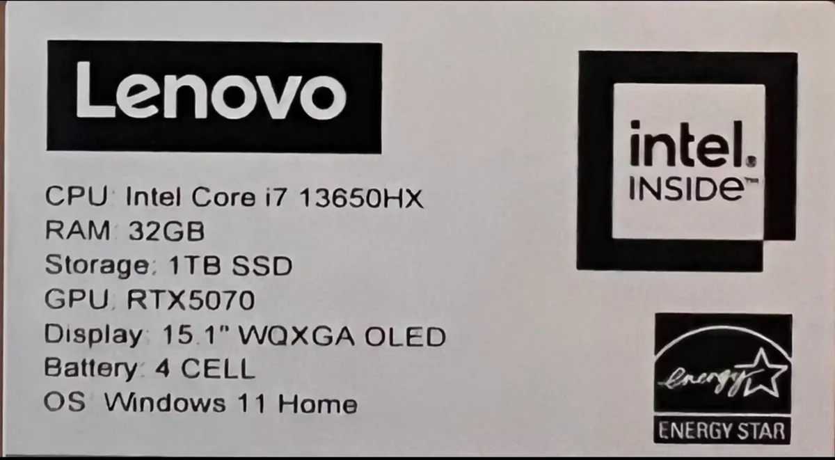 Lenovo Legion 5 RTX5070 32GB - Image 4