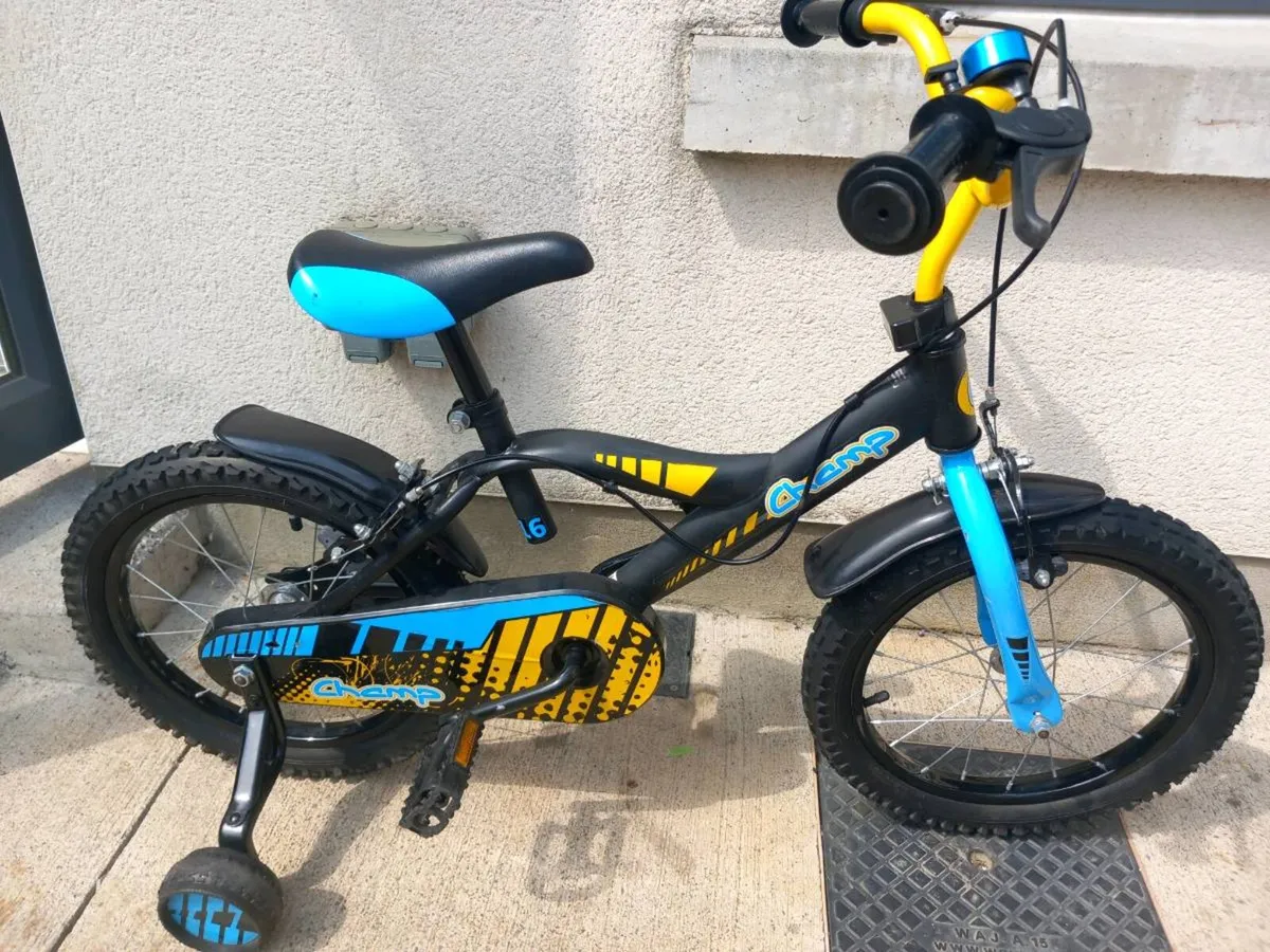 Kids champ bike size 16 inch wheels - Image 1