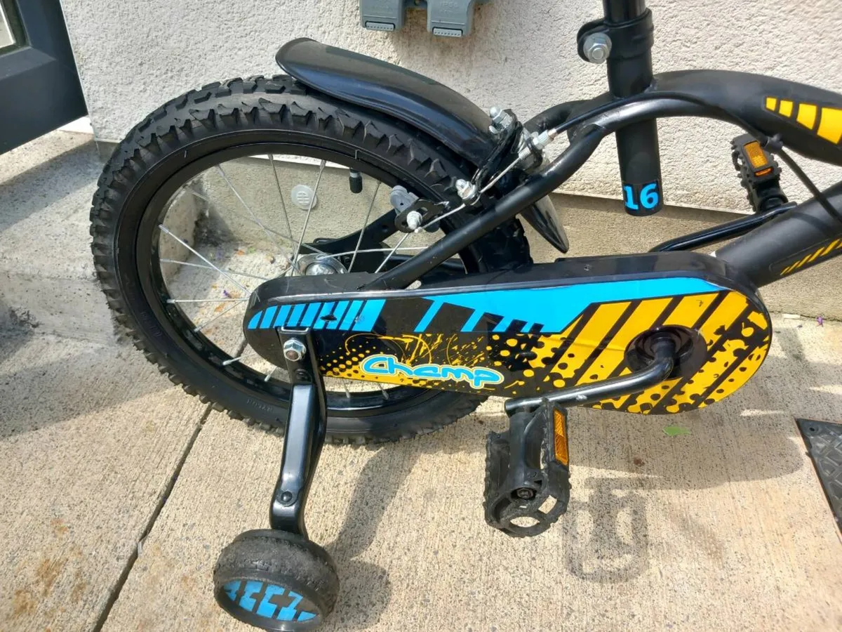 Kids champ bike size 16 inch wheels - Image 2