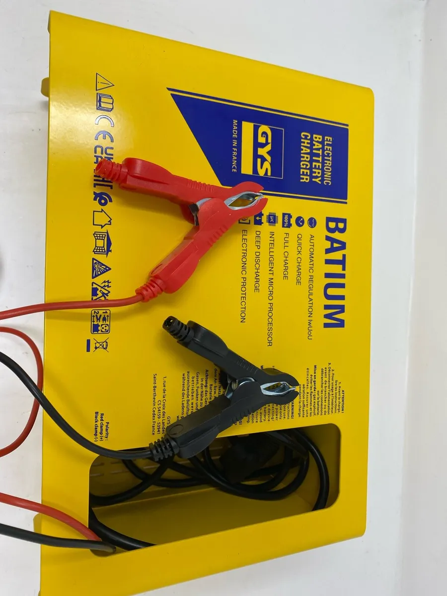 GYS Electronic Battery Charger 6/12/24V - Image 2