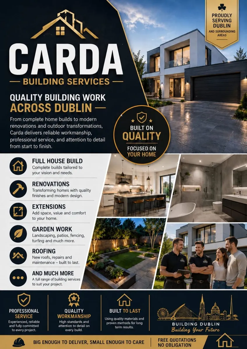 Quality Building Services in Dublin and Nationwide - Image 1