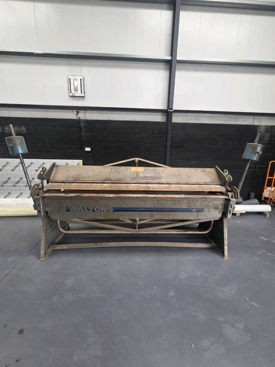 Waltons 2.5m Manual Sheet Metal Folder - Image 1