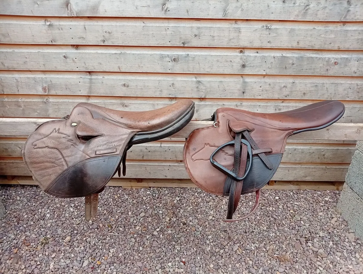 Racing saddles