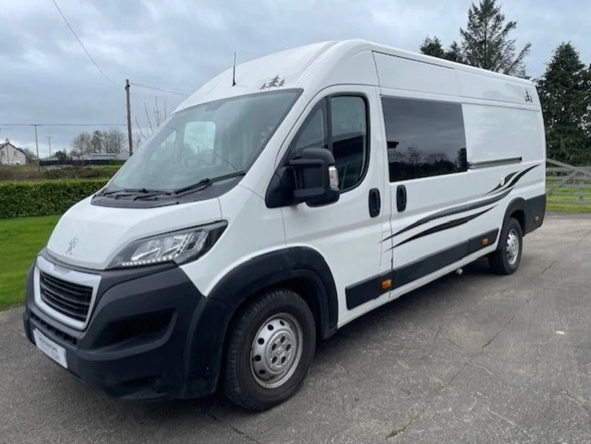 2019 PEUGEOT BOXER 435 PRO L4H2 BLUE HDI CAMPERVAN - Image 1