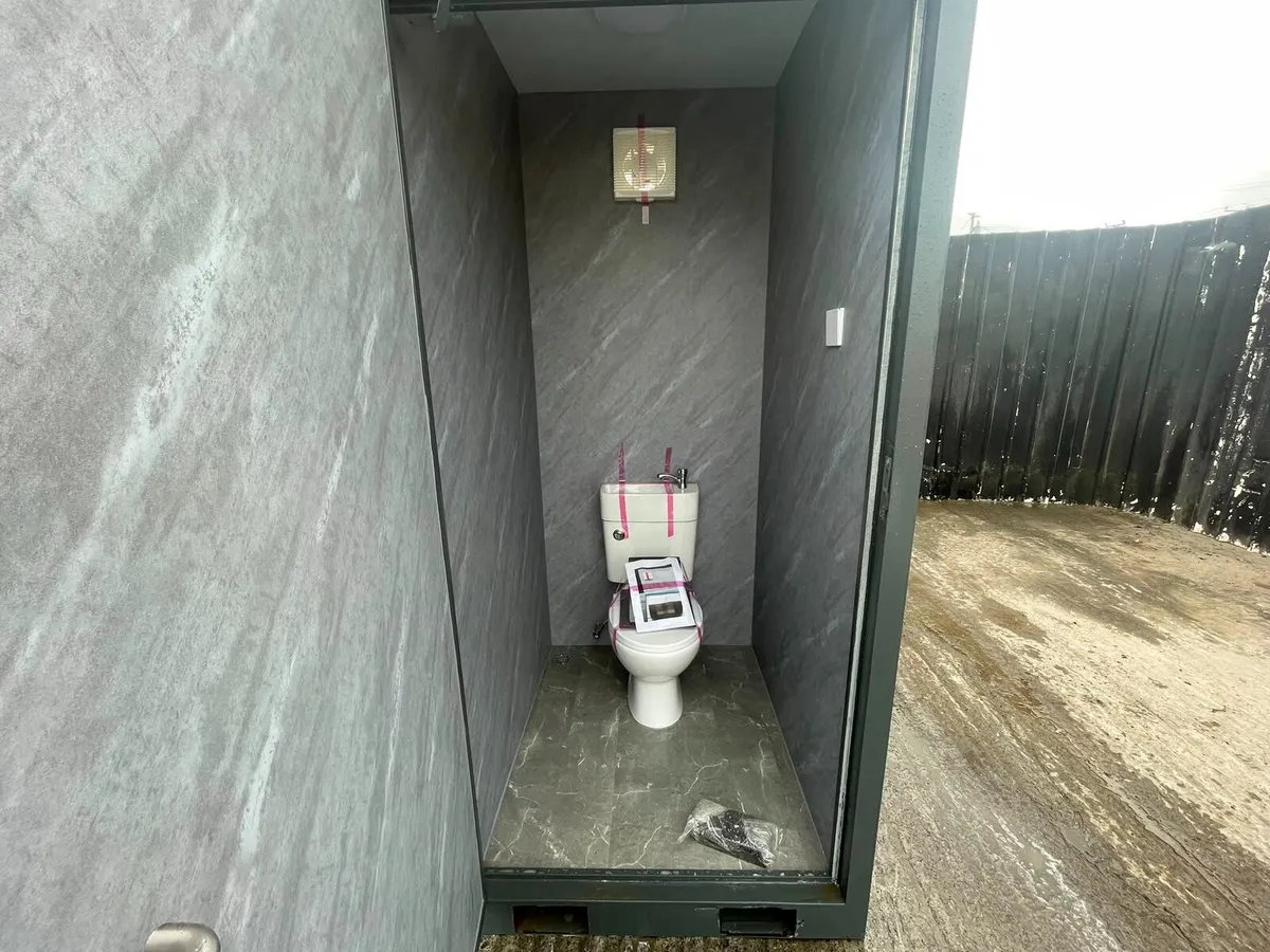 New Single Toilet Block Composite Finish - Image 2