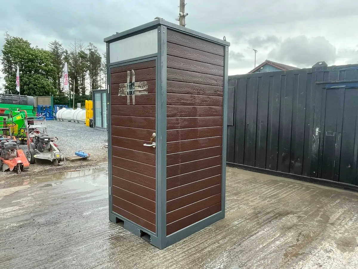 New Single Toilet Block Composite Finish - Image 1
