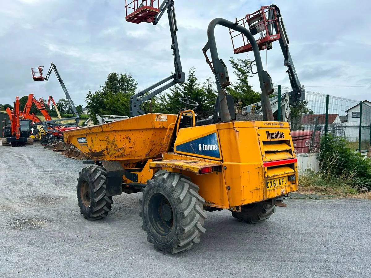 Year 2011 Thwaites 6Ton Swivel Dumper - Image 2