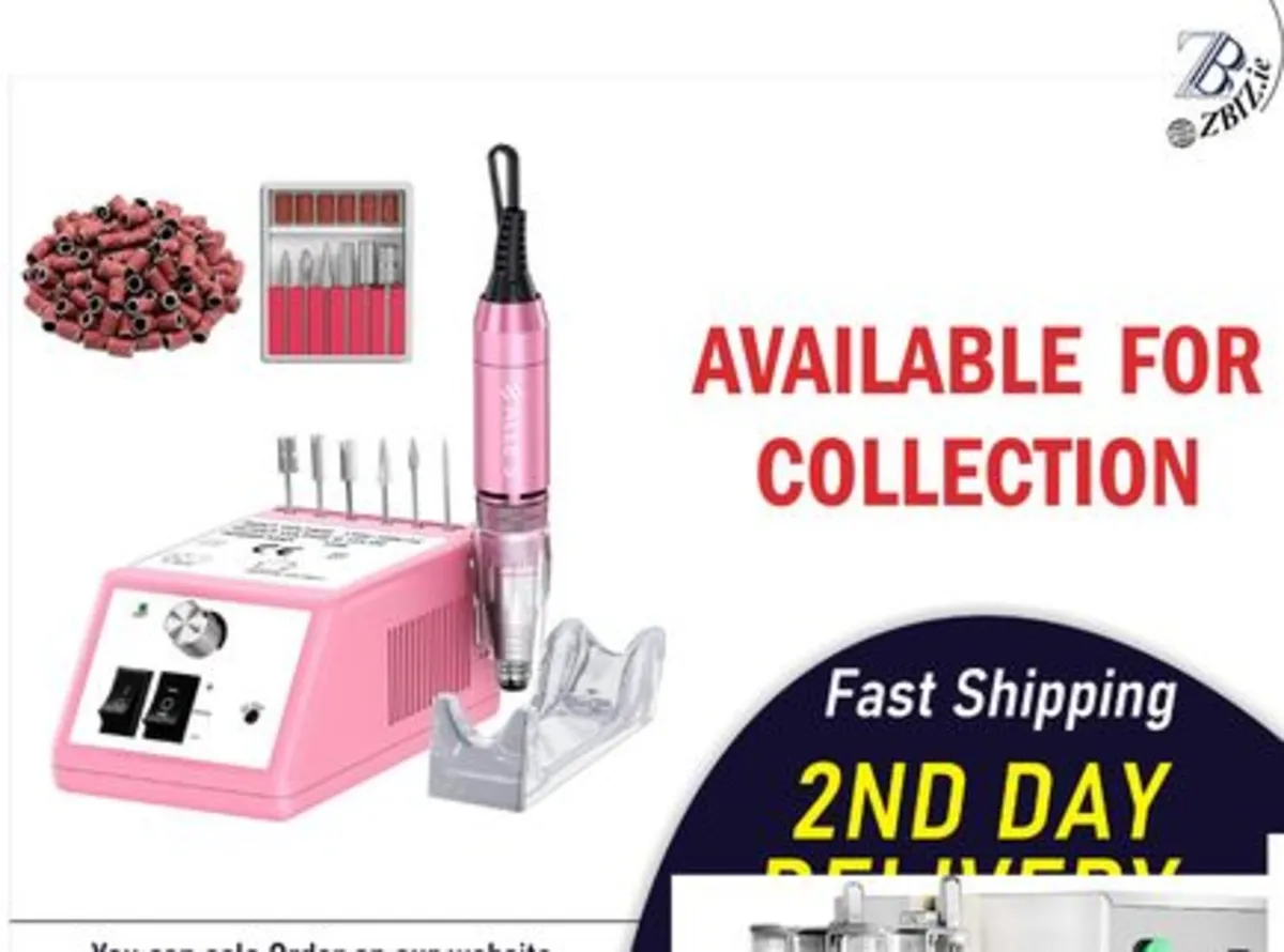 Professional Electric Nail Drill Kit - Image 1