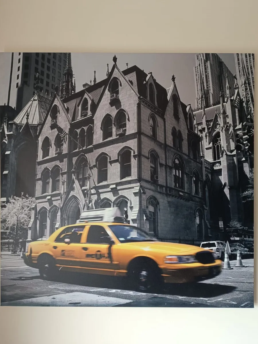 New York Yellow Taxi Wall Art –  Canvas Print