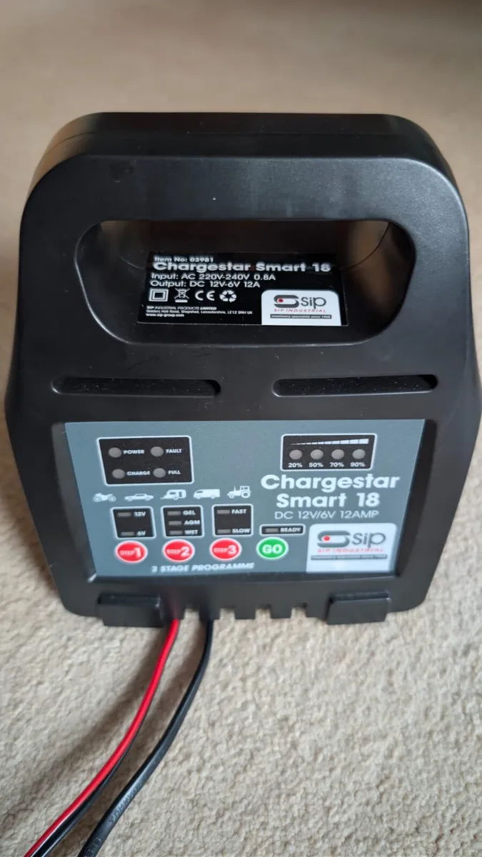 SMART BATTERY CAHRGER SIP CHARGESTAR LITIUM & CAR - Image 1