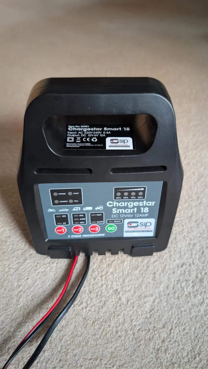 SMART BATTERY CAHRGER SIP CHARGESTAR LITIUM & CAR - Image 2