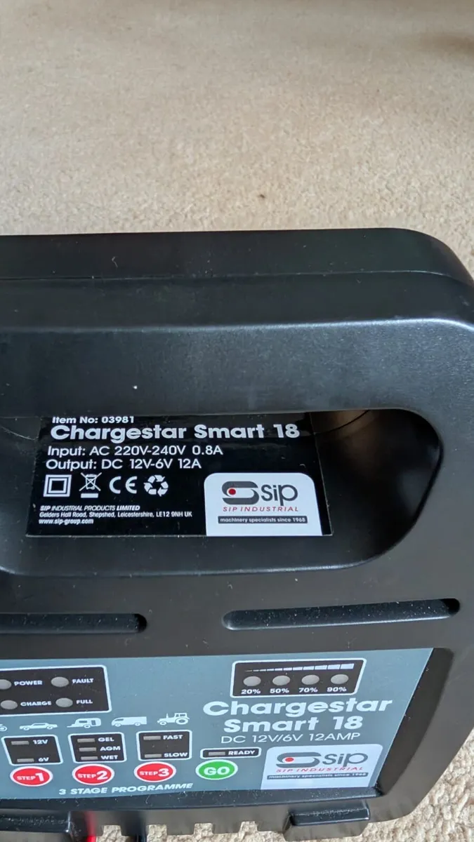 SMART BATTERY CAHRGER SIP CHARGESTAR LITIUM & CAR - Image 3
