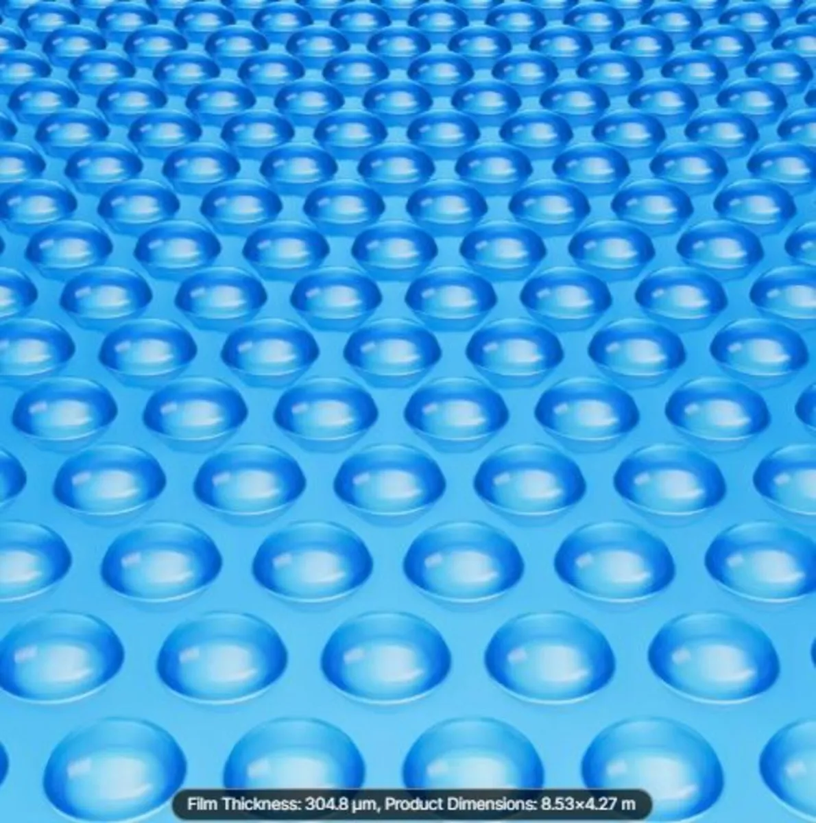 Solar Pool Cover, 28 x 14 ft Rectangle Solar Blank - Image 1