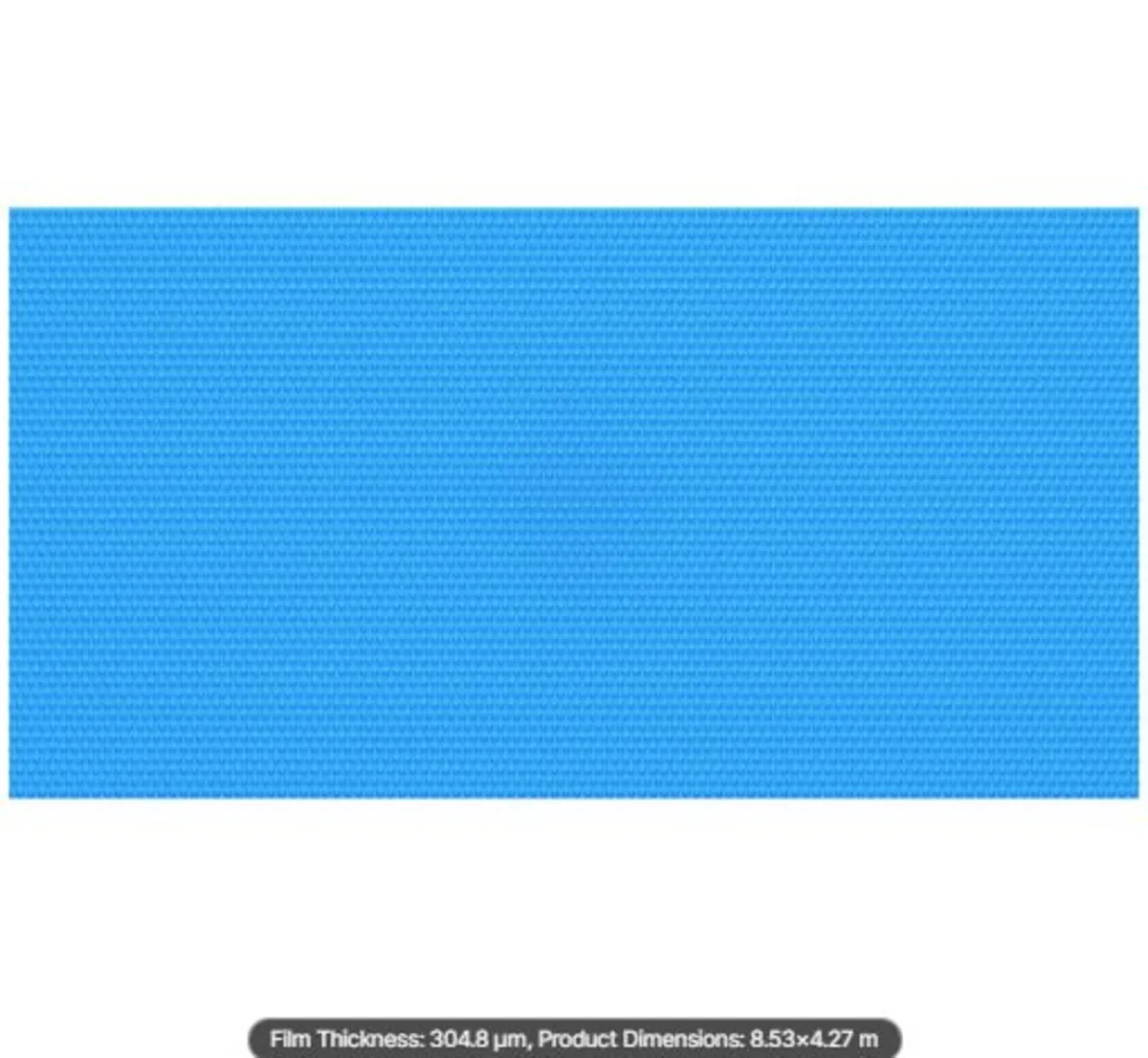 Solar Pool Cover, 28 x 14 ft Rectangle Solar Blank - Image 4