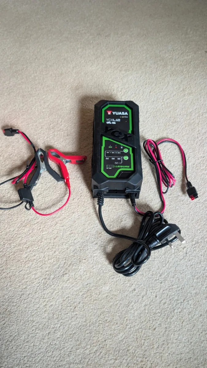 12 Volt 12 AMP SMART Charger LITIUM Battery/YUASA - Image 3