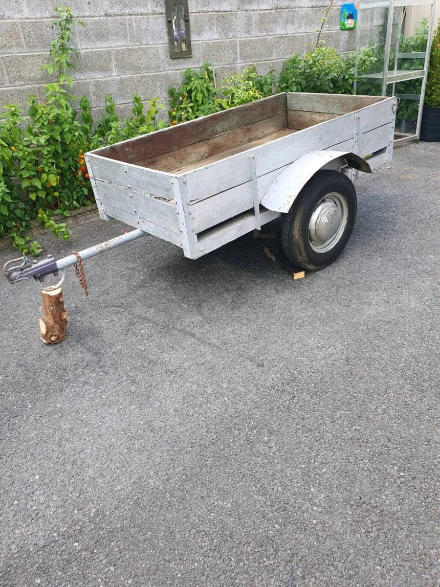 Car trailer  70ins x 38ins - Image 1