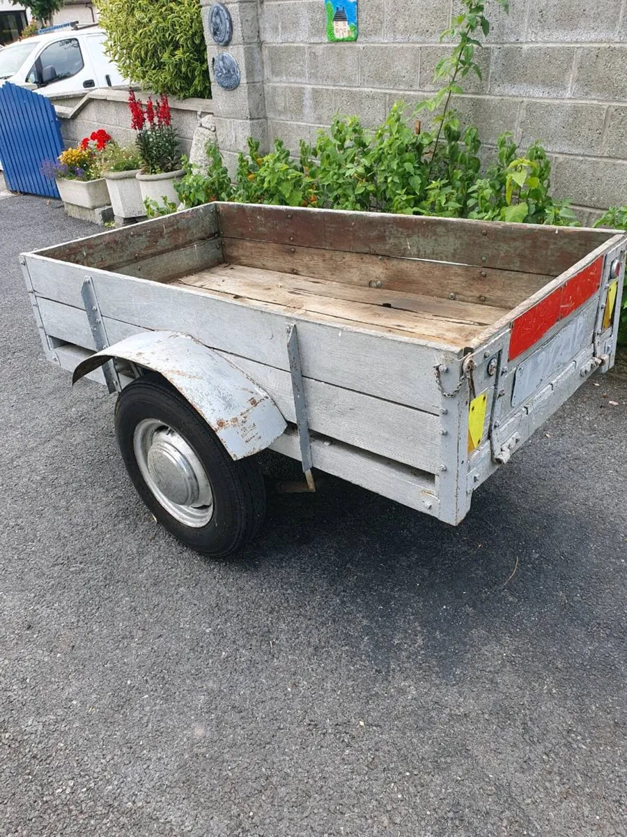 Car trailer  70ins x 38ins - Image 2
