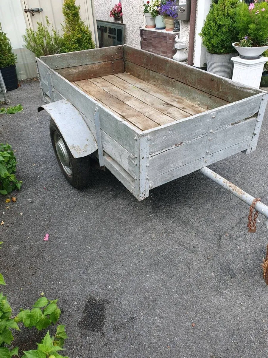 Car trailer  70ins x 38ins - Image 3