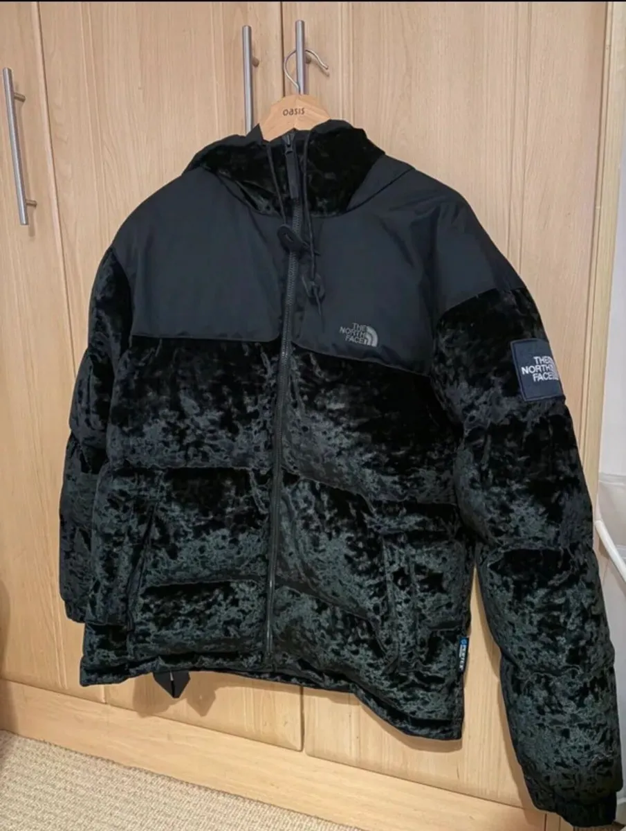 North Face Black series Velvet nuptse jacket - Image 1