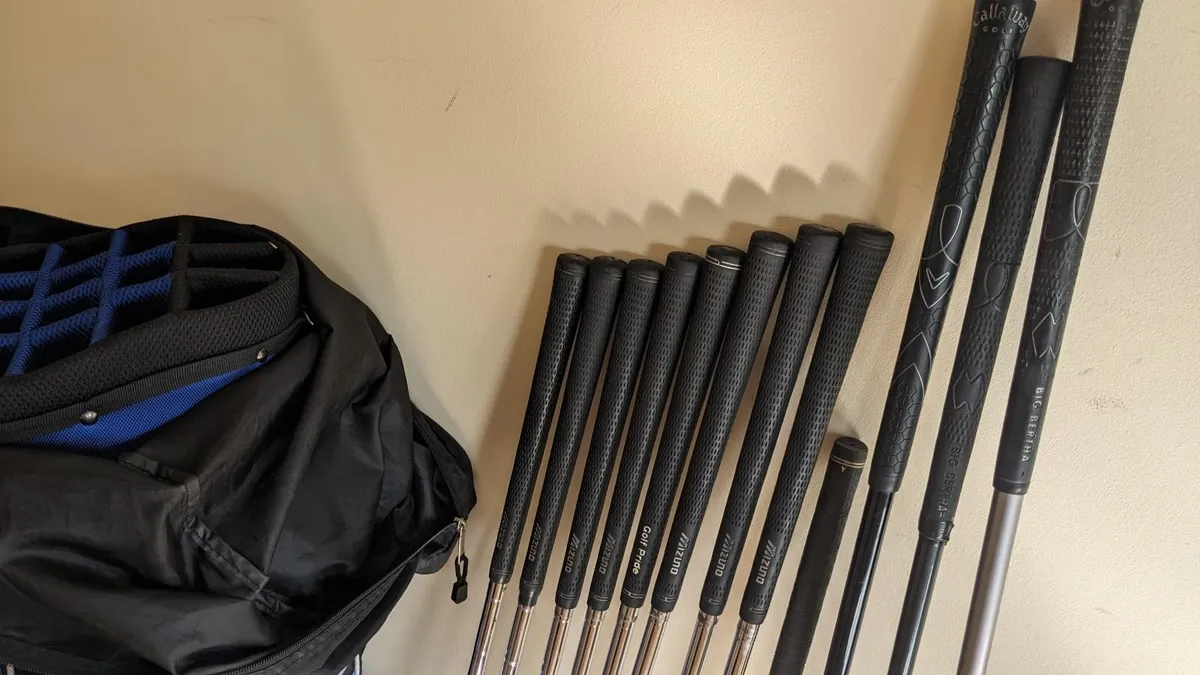 Matching Mizuno Irons,Callaway Woods,Putter,New Ba - Image 4
