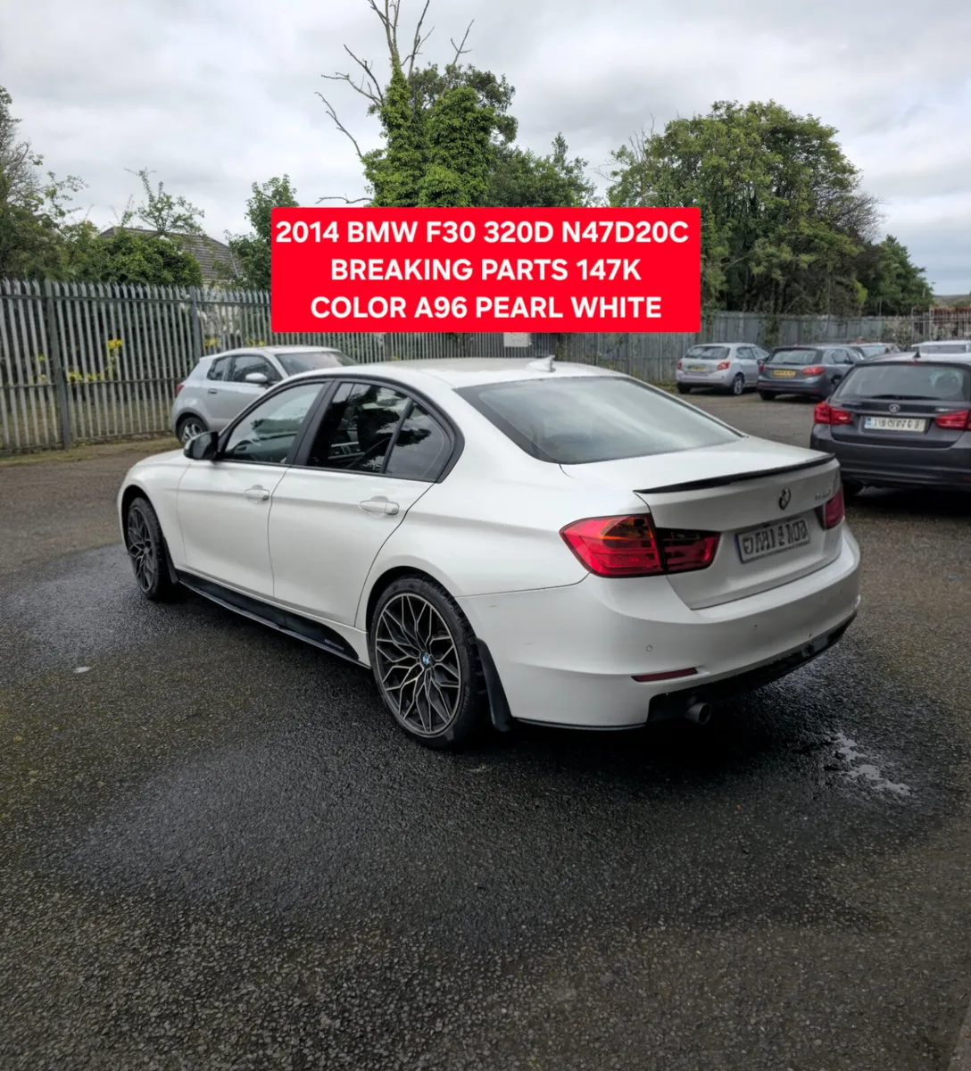 2014 BMW F30 320D SE N47D20C BREAKING PARTS A96 - Image 4